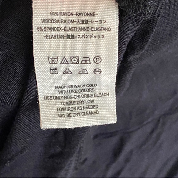 Free People Keepin’ On Top Black - Picture 4 of 7